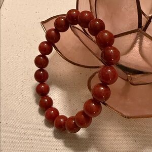 Elegant Red Jade Bracelet